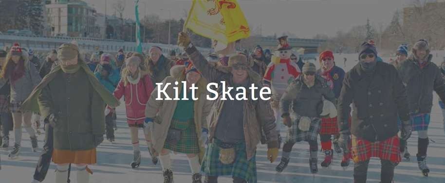 KILTSKATE – Ice Skating in a Kilt