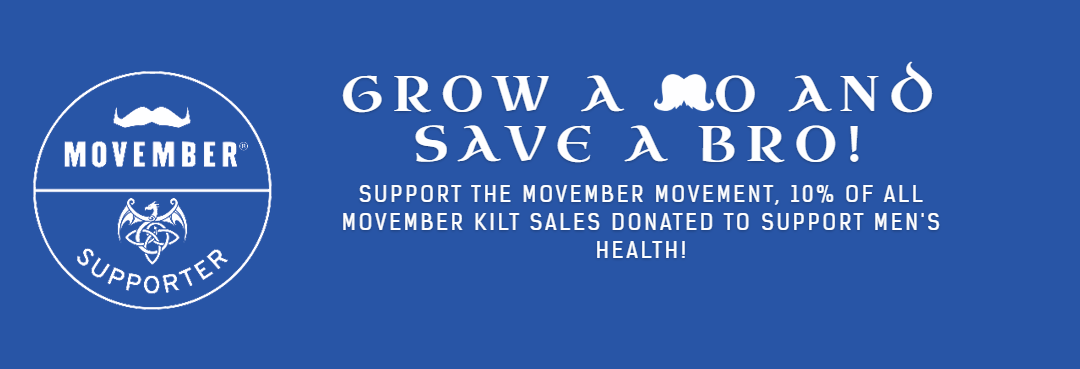 IT’S THE TIME OF THE YEAR AGAIN: OZKILTS’ MOVEMBER!