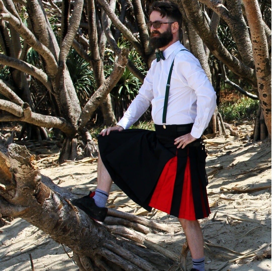 Kilts Bring Joy to the Holidays