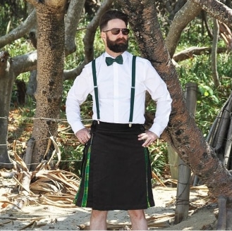 Semi best sale formal kilt