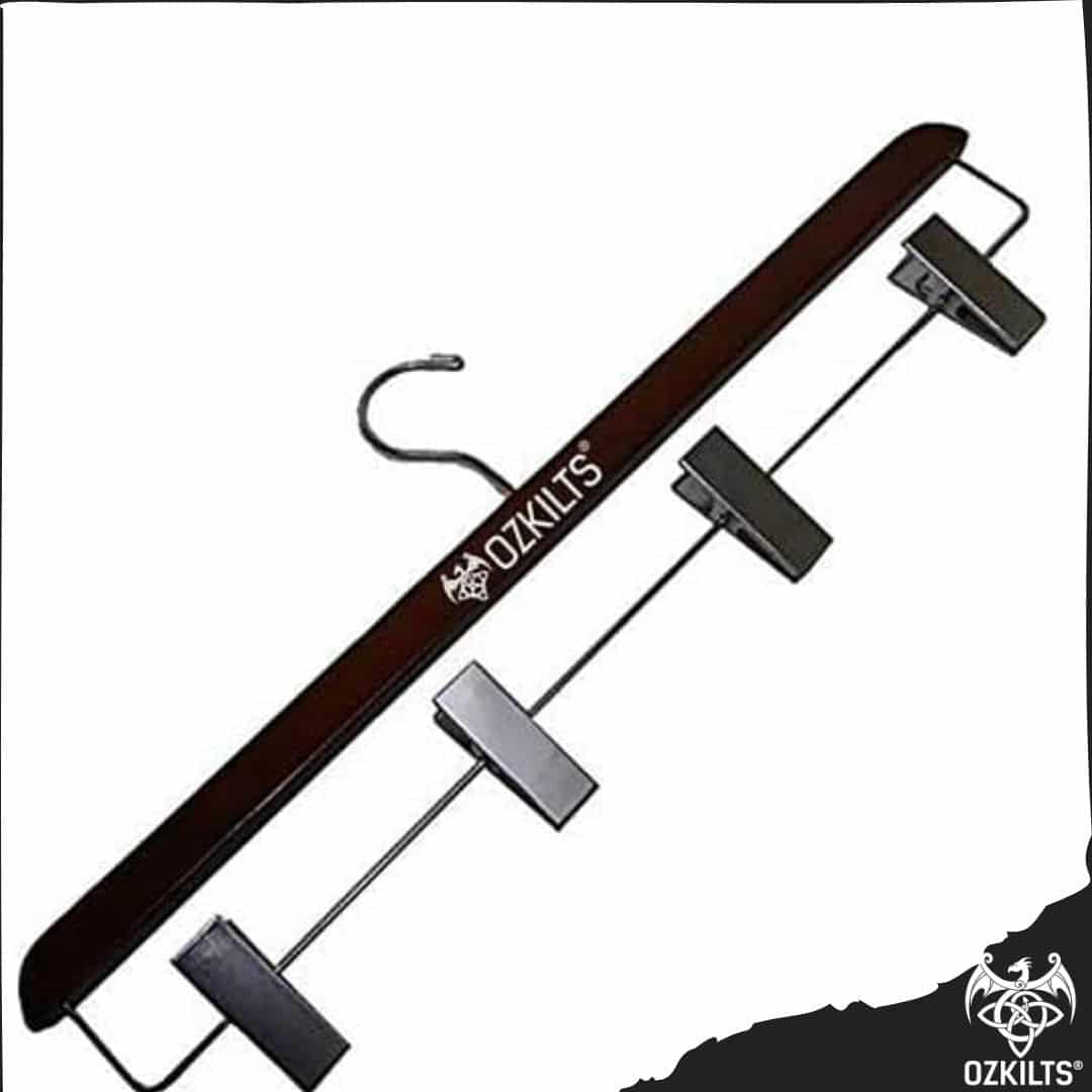 Ozkilts Utility Kilt Hanger Scottish Pipe Band's Best Friend by Ozkilts