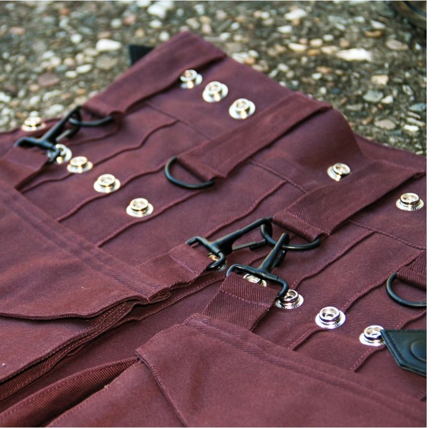 Deluxe Utility Kilt for Modern Men by Ozkilts