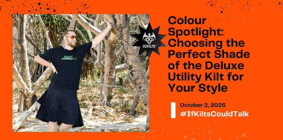 Colour Spotlight: Choosing the Perfect Shade of the Deluxe Utility Kilt for Your Style